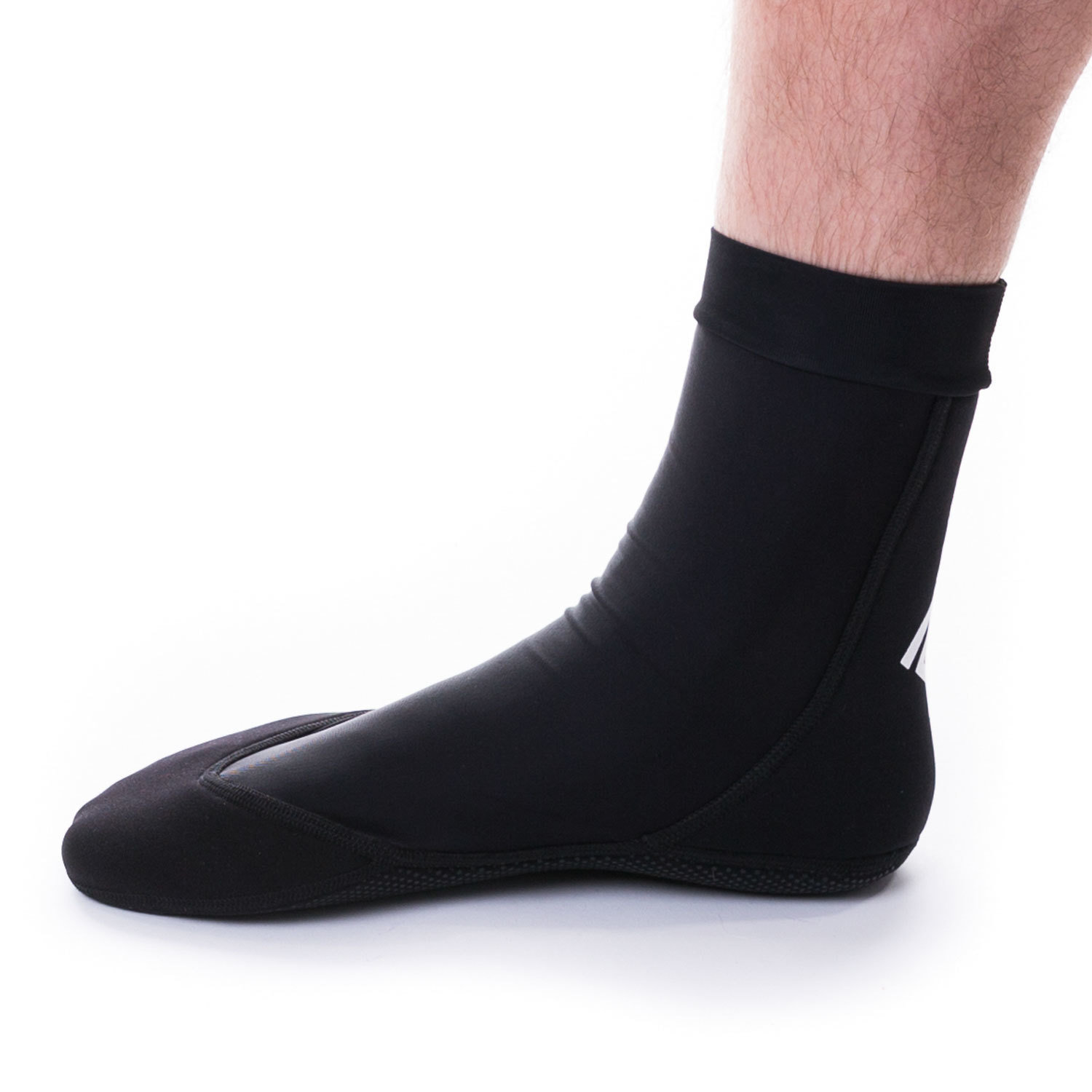 Super Pro Combat Gear Ankle Socks Black/White - KYOKUSHINWORLDSHOP
