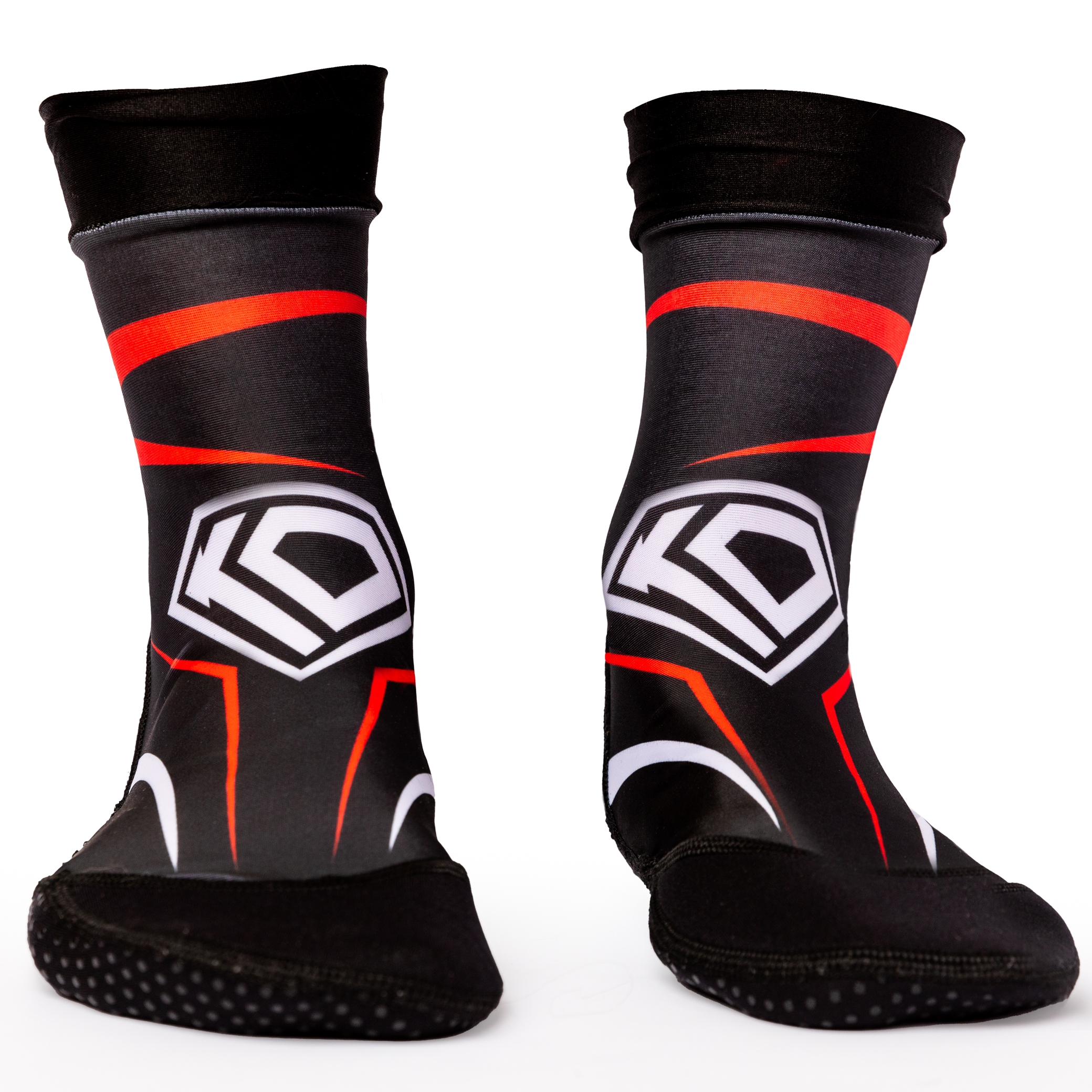 Grappling Socks for Jiu Jitsu, MMA, Karate and any mat sport (Multi-color,  XX-Small : Shoe Size 0 to 1)
